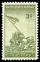 USA #929 Iwo Jima 1v Mnh / ** Americana WW2 Military Patriotism