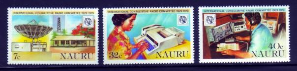 Nauru 1979 #198-200 Radio Mnh / **