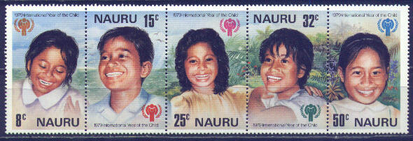 Nauru 1979 #201-05 IYC Mnh / **