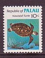 Palau #12 Marine Life Definitives - 10c Hawkbill Turtle Mnh